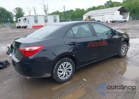 2018 Toyota Corolla Le from USA, damaged, VIN 2T1BURHE8JC014625